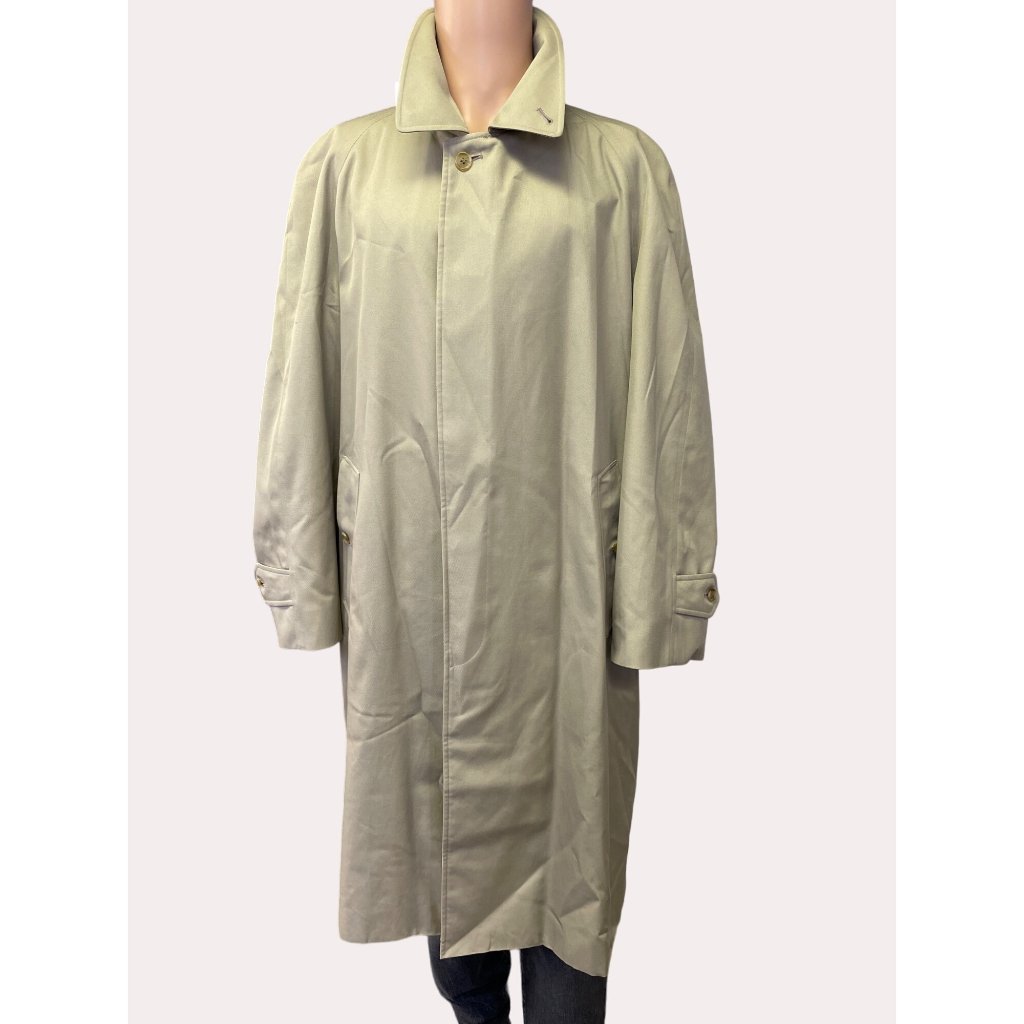Burberrys Men's Tan Trench Coat 48 Reg Sku 6036